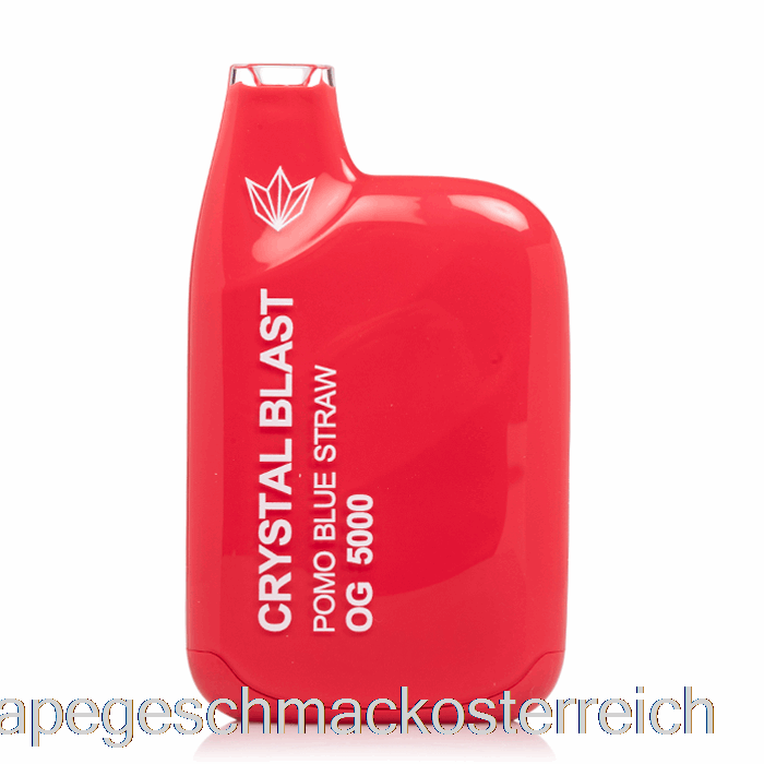 Crystal Blast OG5000 Einweg-Pomo Blue Straw Vape-Geschmack